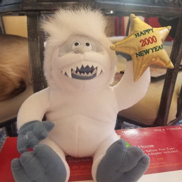 VINTAGE "HAPPY 2000 NEW YEAR" ABOMINABLE SNOWMAN (YETI) SPECIAL EDITION - Picture 1 of 3